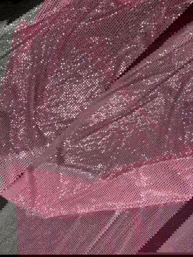 Small Dot Confetti Sequin Fabric - 45" Wide - Sold by the Yard - New Star Fabrics