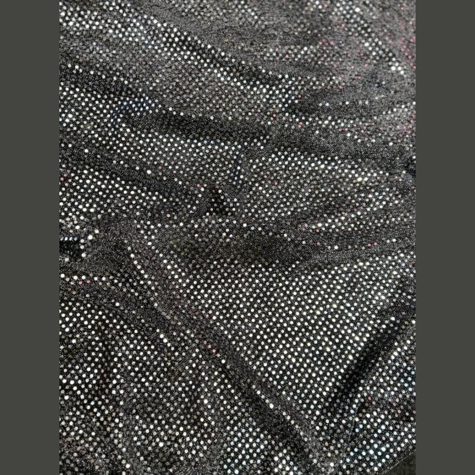 Small Dot Confetti Sequin Fabric - 45" Wide - Sold by the Yard - New Star Fabrics