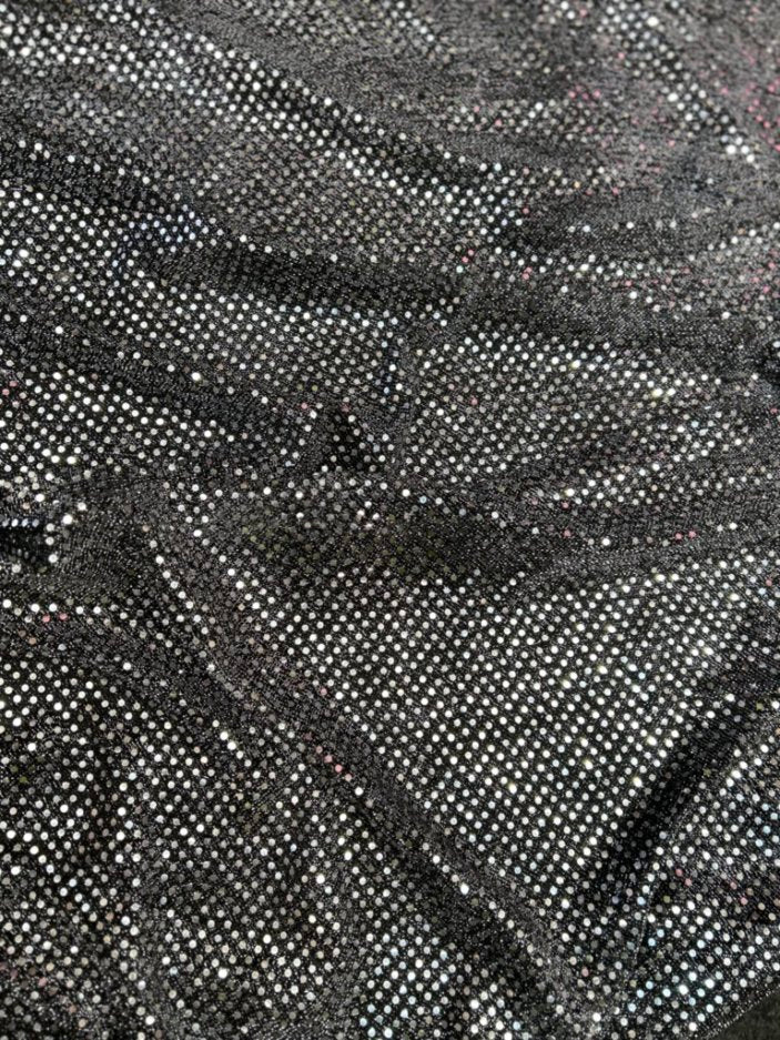 Small Dot Confetti Sequin Fabric - 45" Wide - Sold by the Yard - New Star Fabrics