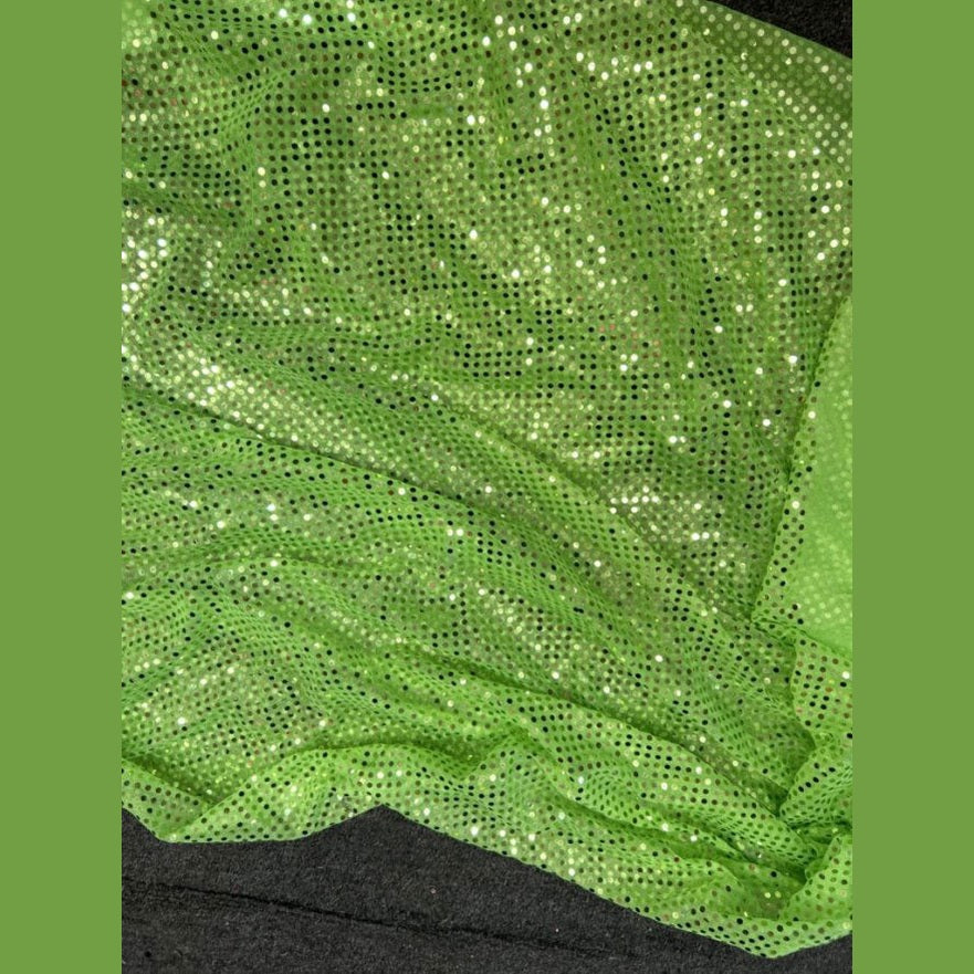 Small Dot Confetti Sequin Fabric - 45" Wide - Sold by the Yard - New Star Fabrics
