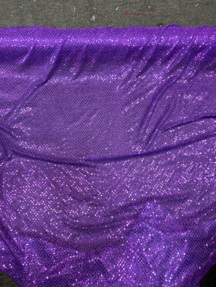 Small Dot Confetti Sequin Fabric - 45" Wide - Sold by the Yard - New Star Fabrics