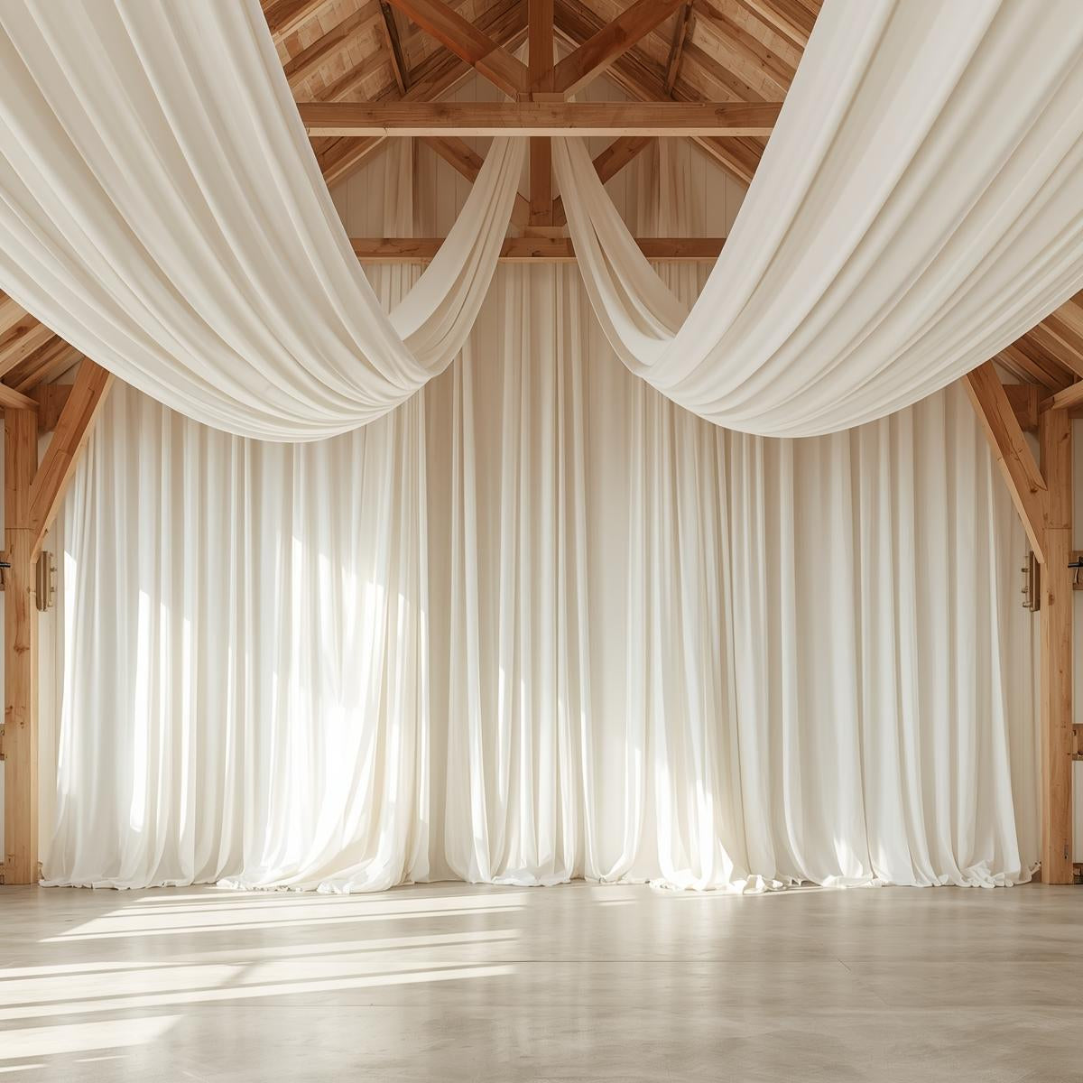 Voile Fabric – Pre-Cut Panels, Light & Airy 10 feet Wide