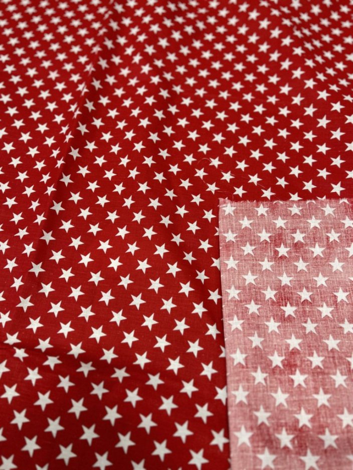 Star Print Poly Cotton Fabric  60 Inches Wide Fabric  by the yard - New Star Fabrics