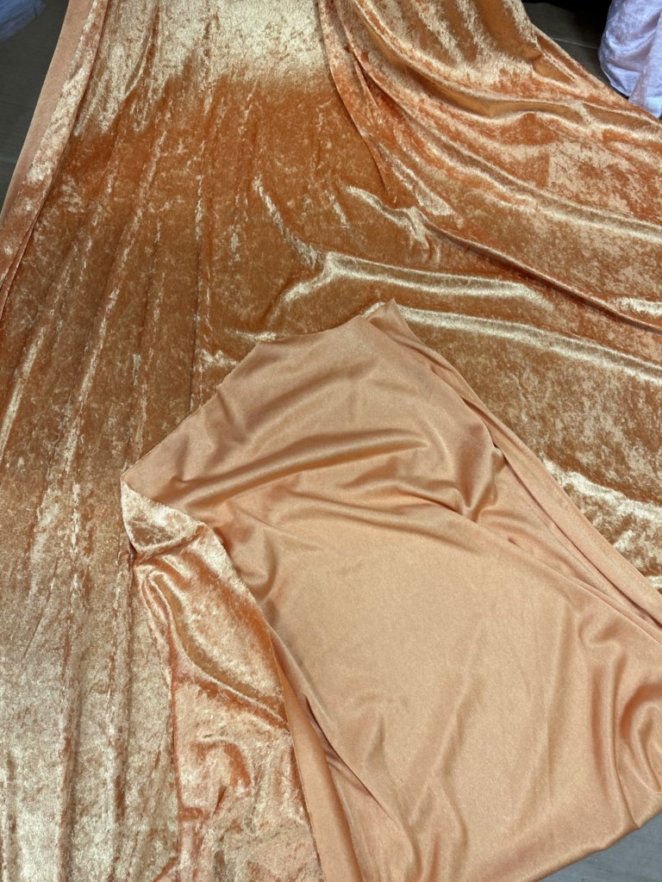 Stretch Panne Velvet Velour Fabric  by the yard - New Star Fabrics