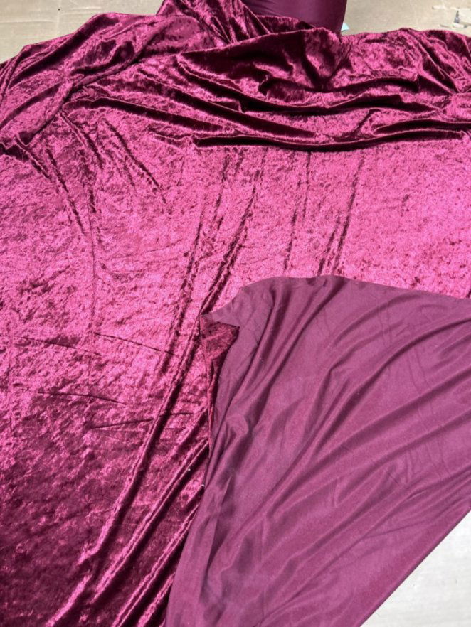 Stretch Panne Velvet Velour Fabric  by the yard - New Star Fabrics
