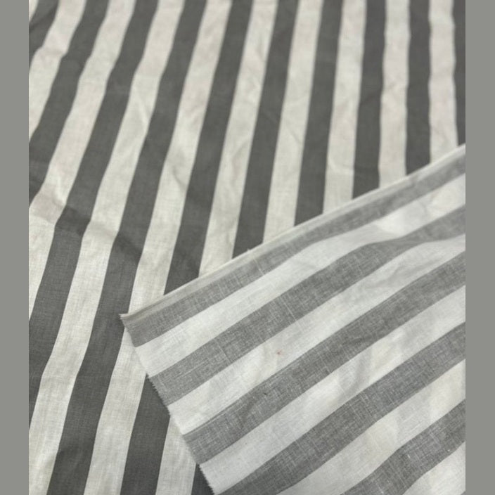 Stripe Print Poly Cotton 1 inch Fabric 60 Inches Wide - New Star Fabrics