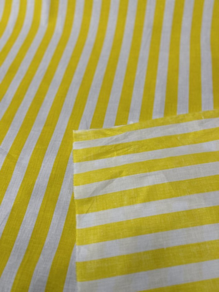 Stripe Print Poly Cotton 1 inch Fabric 60 Inches Wide - New Star Fabrics