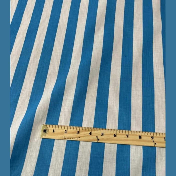 Stripe Print Poly Cotton 1 inch Fabric 60 Inches Wide - New Star Fabrics