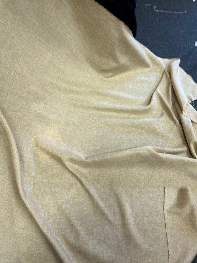 Vintage Linen Two Tone Fabric Faux Burlap Texture by The Yard Burlap look - New Star Fabrics