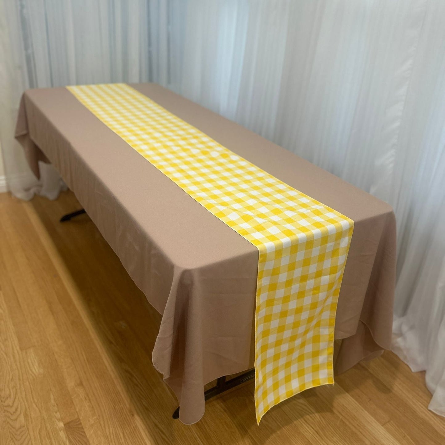 Buffalo Plaid Checkered Table Runner 14 inches by 108 inches