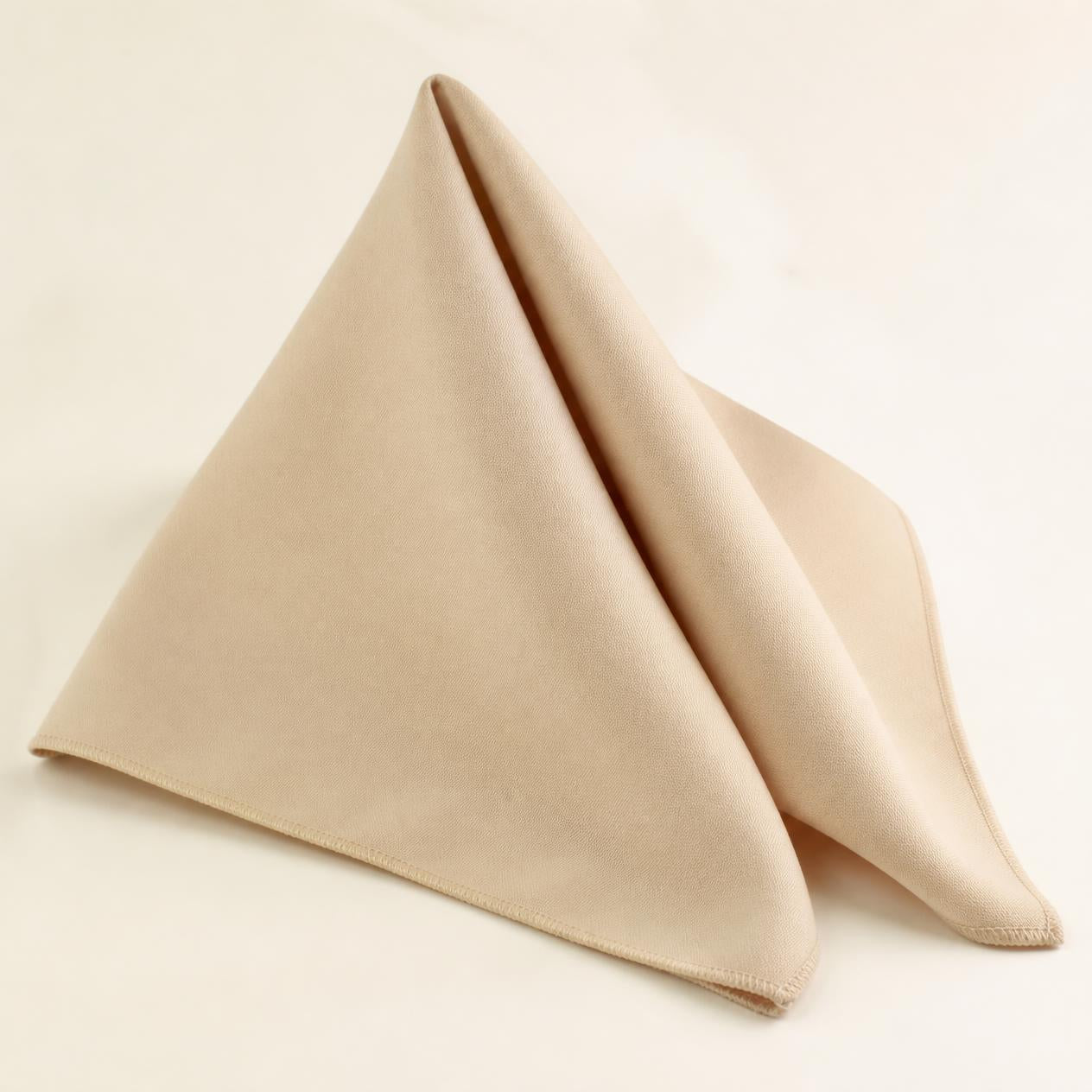 18” x 18” Polyester Poplin Napkins – 25 Pack | Made in USA