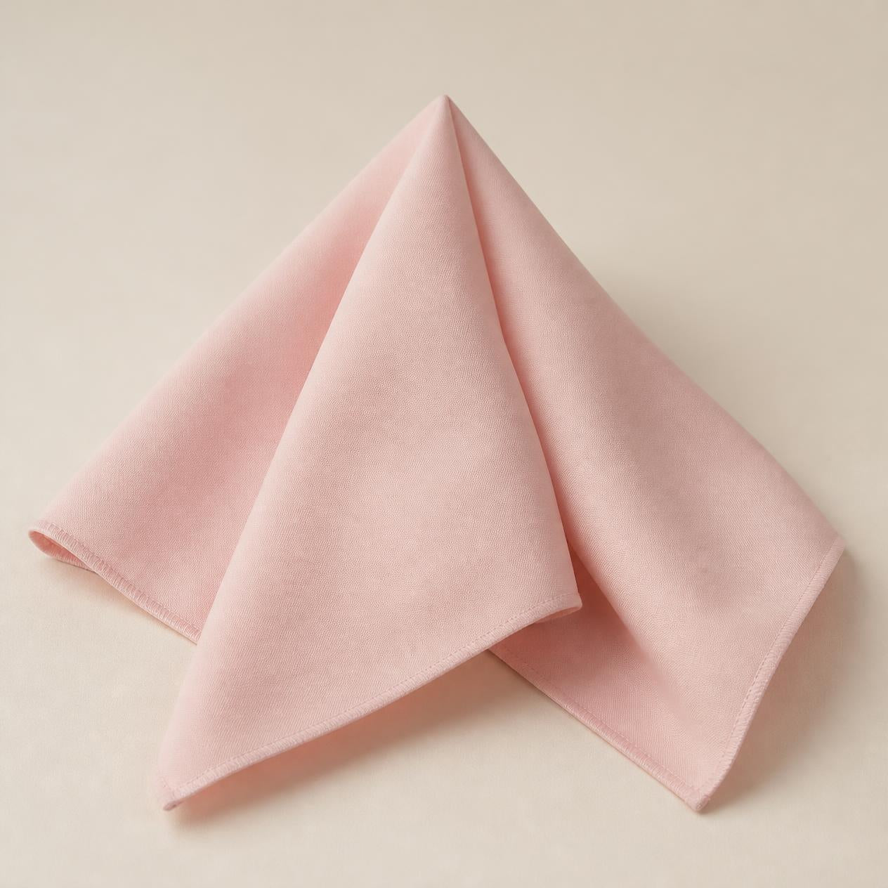 18” x 18” Polyester Poplin Napkins – 25 Pack | Made in USA
