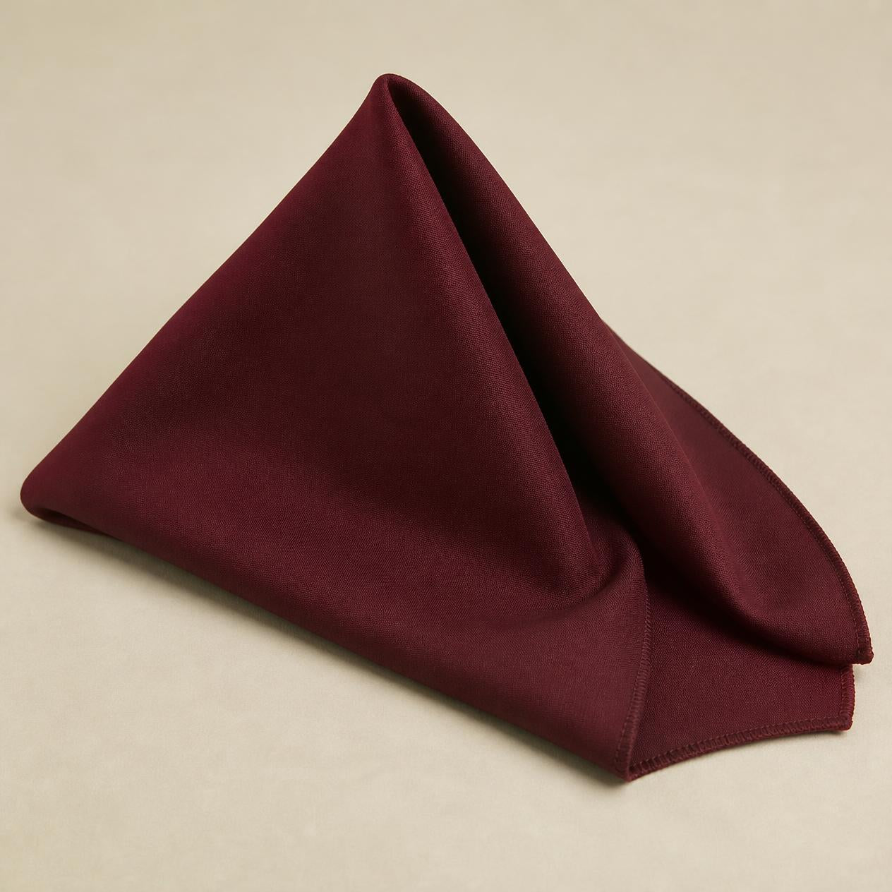 18” x 18” Polyester Poplin Napkins – 25 Pack | Made in USA