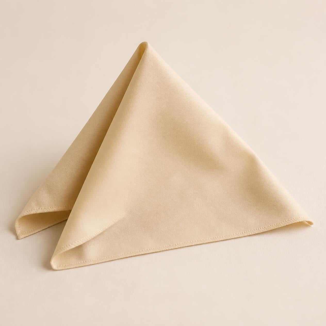 18” x 18” Polyester Poplin Napkins – 25 Pack | Made in USA