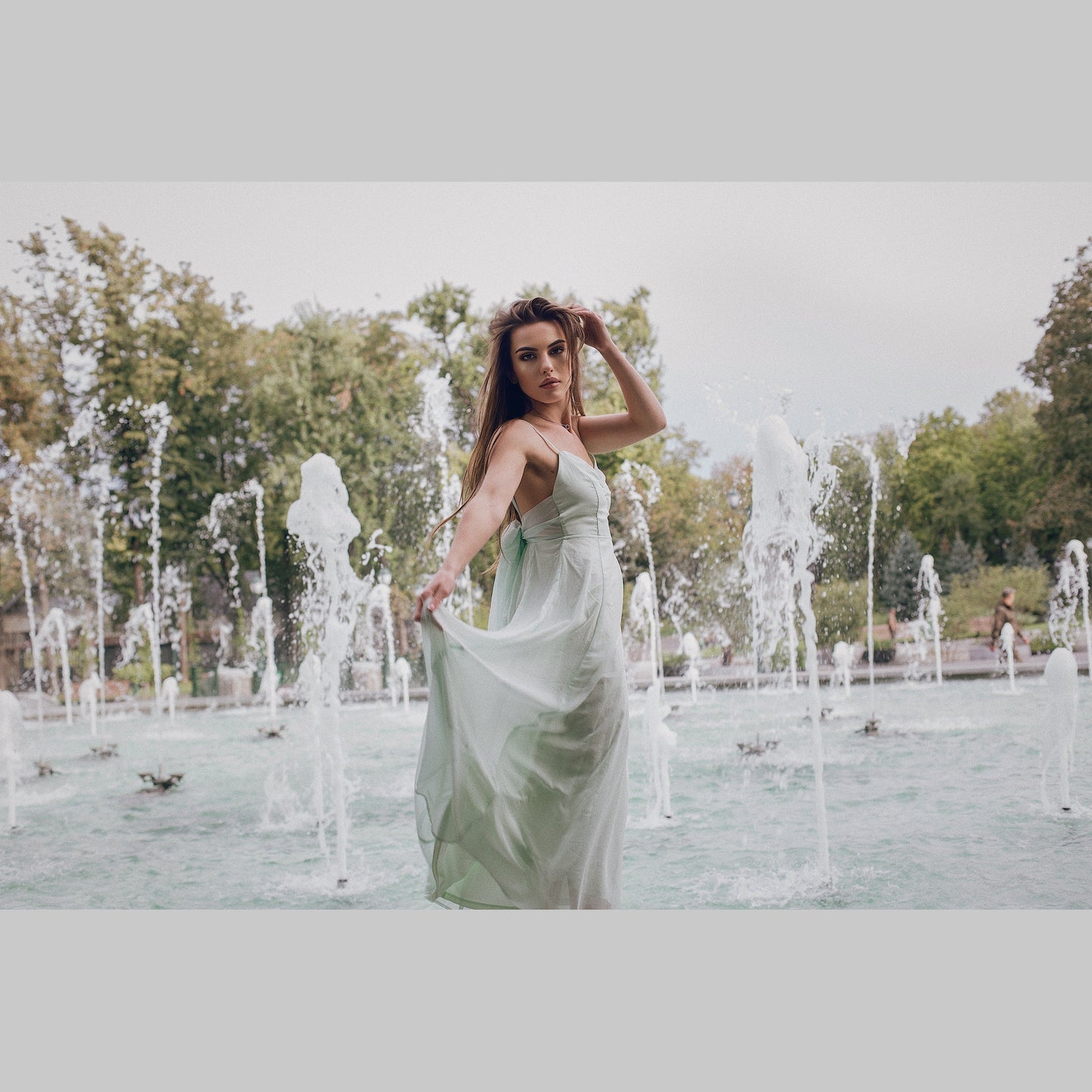 Chiffon Fabric 10 Yards-Sheer & Lightweight for Backdrops, Decor & Dresses