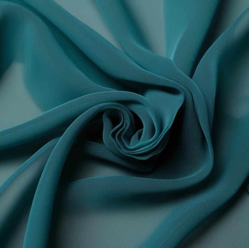 Chiffon Fabric 10 Yards-Sheer & Lightweight for Backdrops, Decor & Dresses