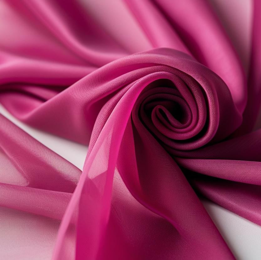 Chiffon Fabric 10 Yards-Sheer & Lightweight for Backdrops, Decor & Dresses