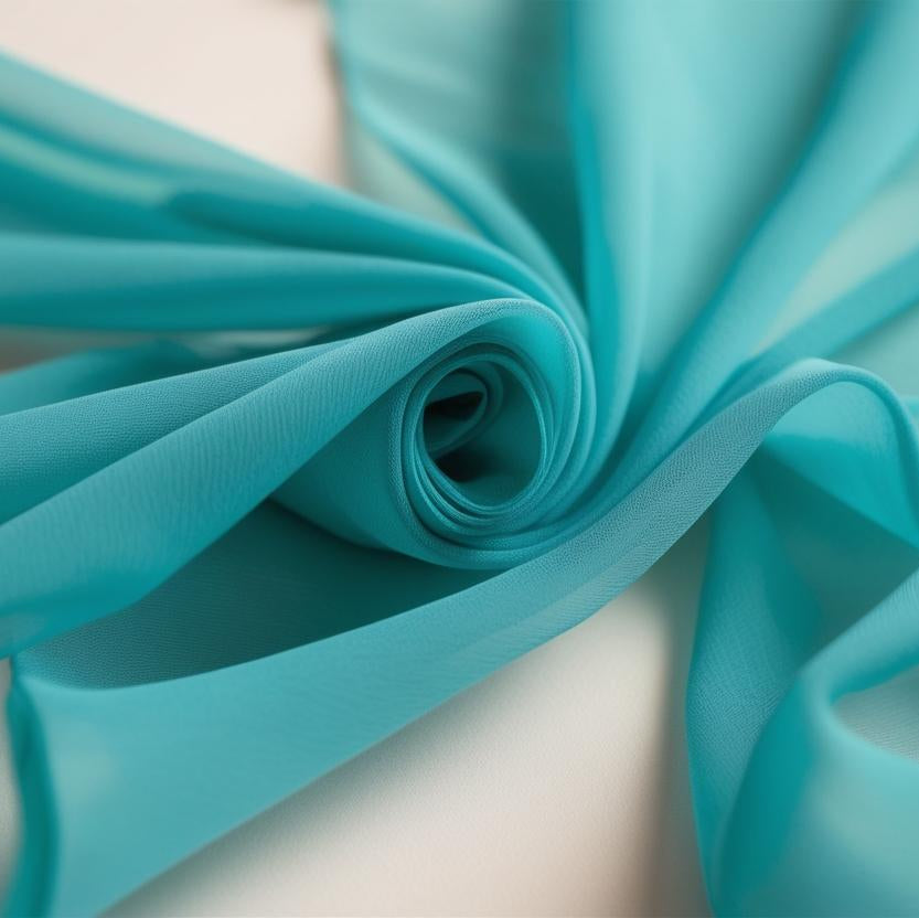 Chiffon Fabric 10 Yards-Sheer & Lightweight for Backdrops, Decor & Dresses