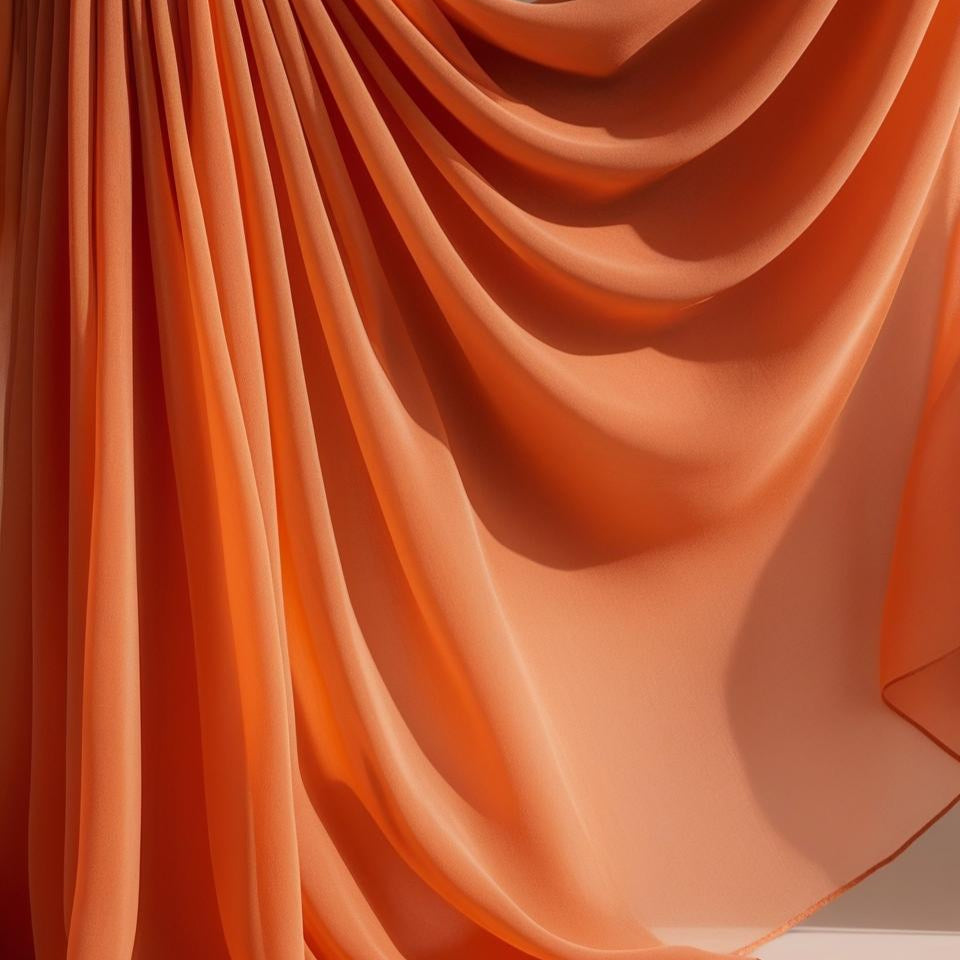 Chiffon Fabric 10 Yards-Sheer & Lightweight for Backdrops, Decor & Dresses