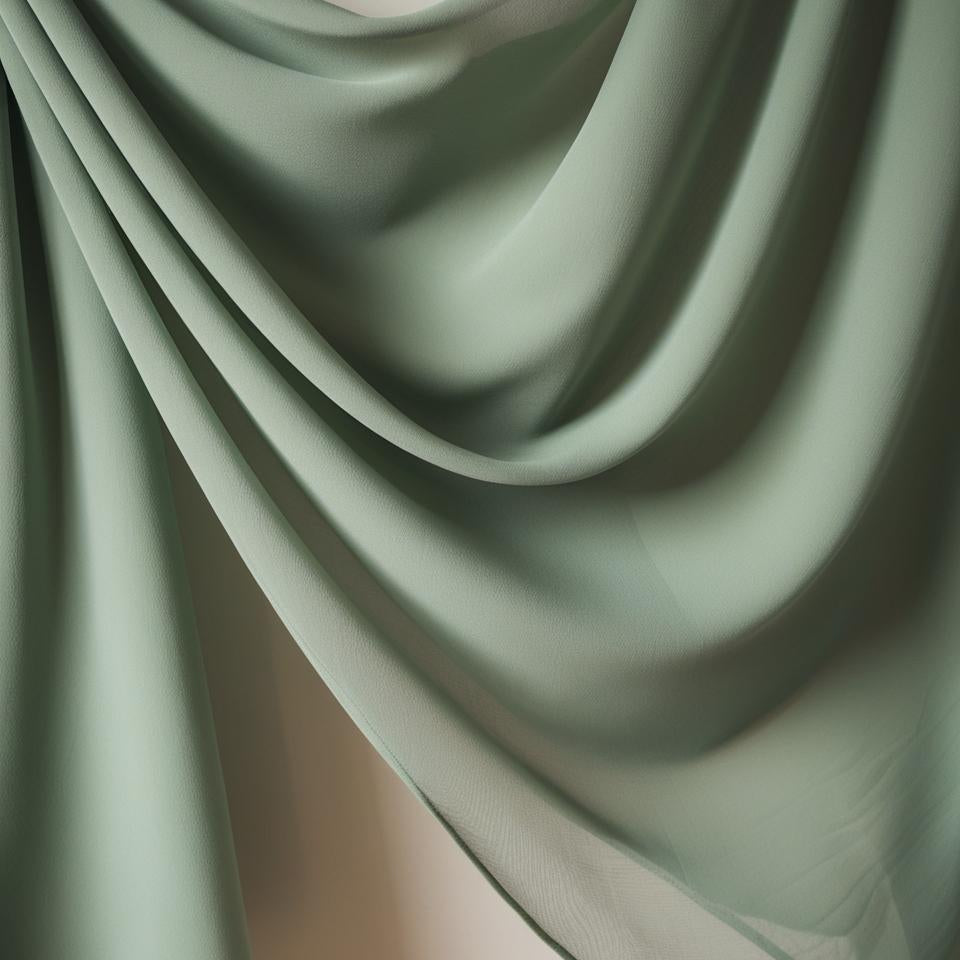 Chiffon Fabric 10 Yards-Sheer & Lightweight for Backdrops, Decor & Dresses