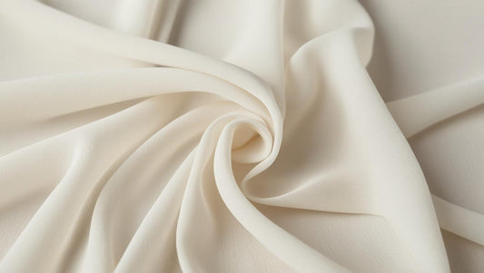 50 Yard Continuous Pieces – 60” Wide Ivory Chiffon Fabric Roll | Wedding Draping, Backdrops & Event Décor | Free Shipping