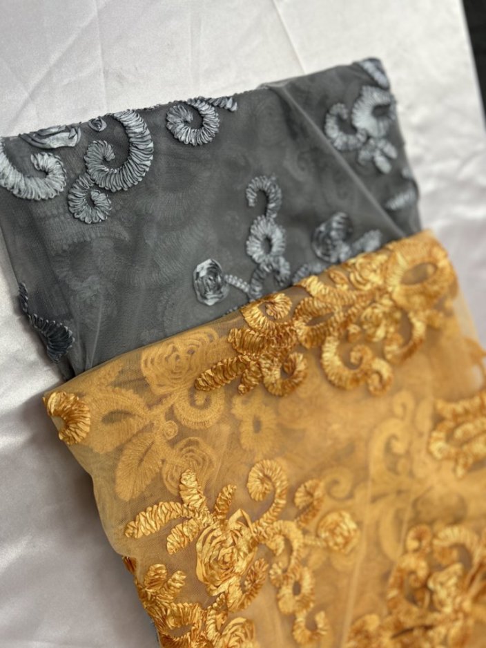 damask embroidery lace
