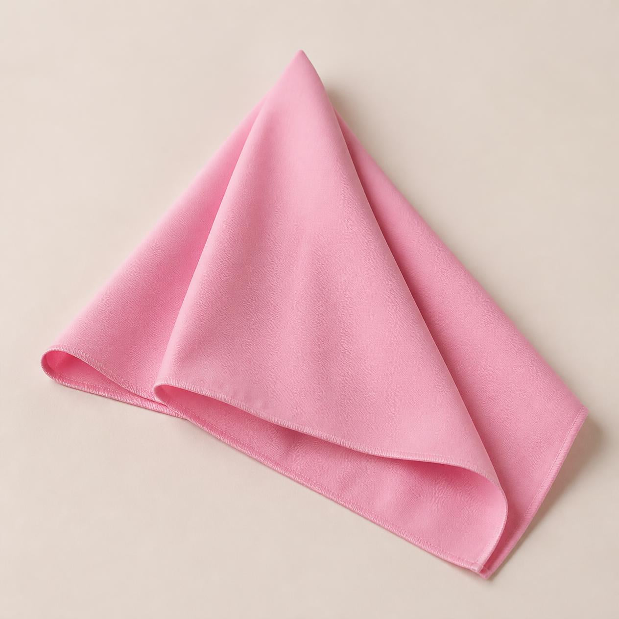 18” x 18” Polyester Poplin Napkins – 25 Pack | Made in USA