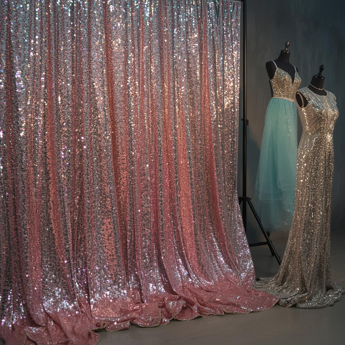 Glitz Sequin Fabric by the Yard – Sparkling Backdrops, Table Overlays & Costumes | New Star Fabrics