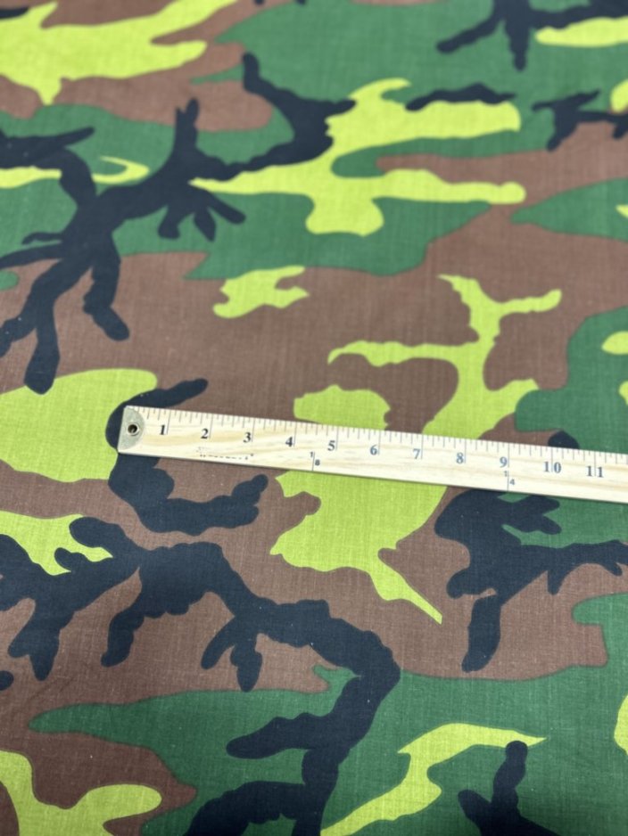 Camouflage Poly Cotton Fabric by the yard 58 inched