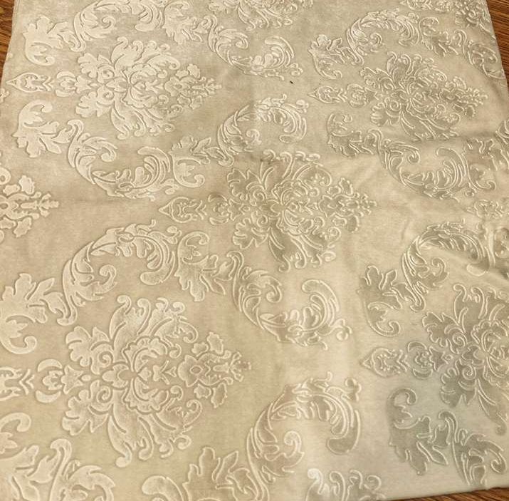 Luxury Damask Embossed Velvet – Upholstery & Drapery Fabric by the Yard