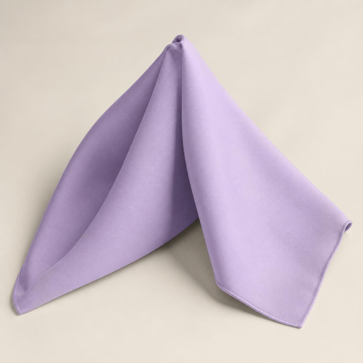 18” x 18” Polyester Poplin Napkins – 25 Pack | Made in USA