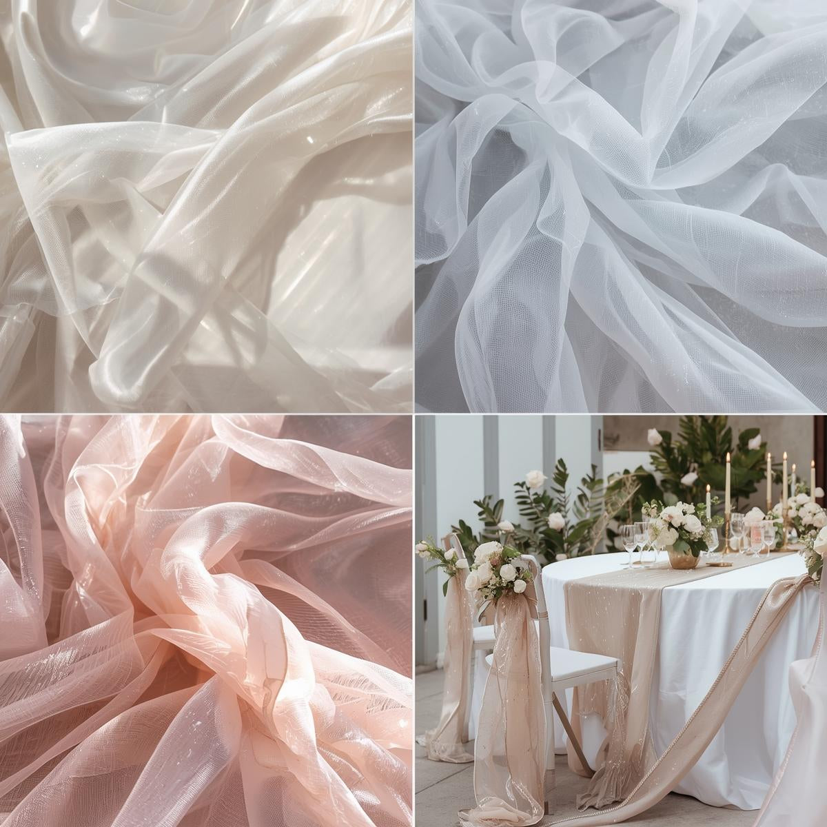 Organza Fabric by the Yard – Sheer, Lightweight & Shimmering | New Star Fabrics