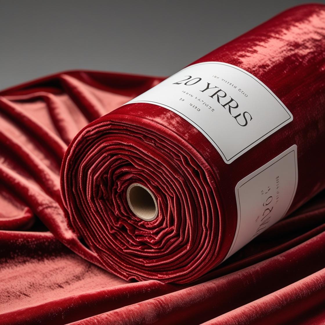 20 Yards × 58” Stretch Panne Velvet Velour Fabric Roll | Soft Shiny Material for Costumes, Crafts & Décor