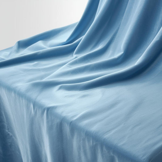 Baby Blue Royal Velvet Fabric 50 Yard Continuous Roll – Heavyweight Luxury Draping Fabric