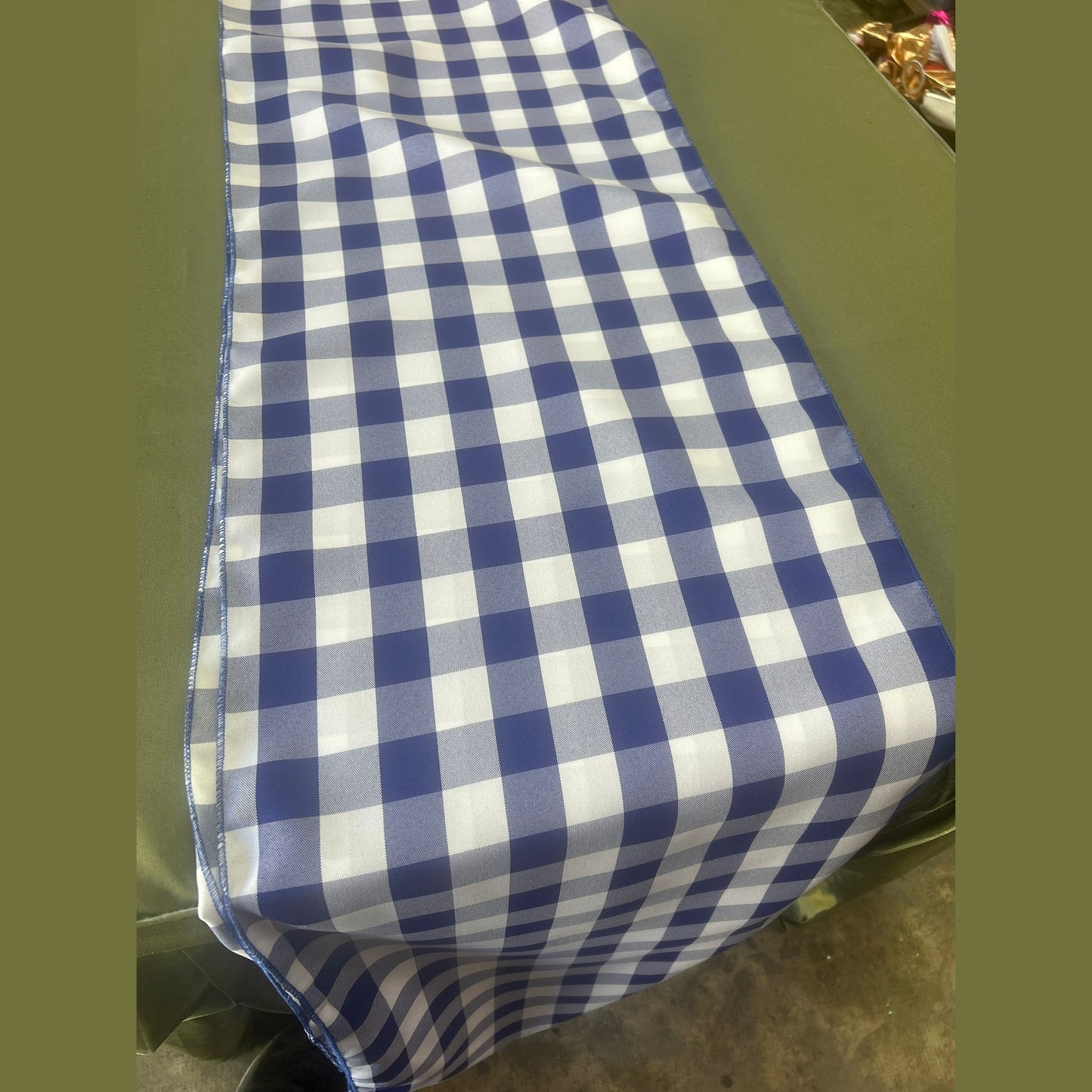 Buffalo Plaid Checkered Table Runner 14 inches by 108 inches