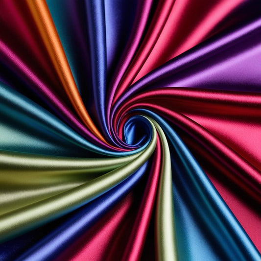 Satin Fabric 20 Yards Roll smooth Shiny for Weddings, Decor & Apparel