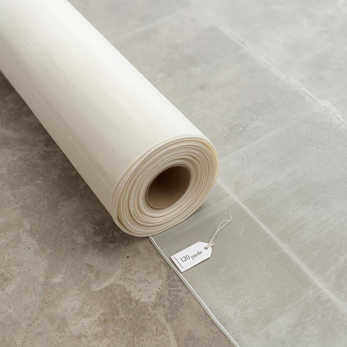 120” Voile Sheer Fabric – 120 Yard Continuous Roll – Bulk Wholesale – Free Shipping