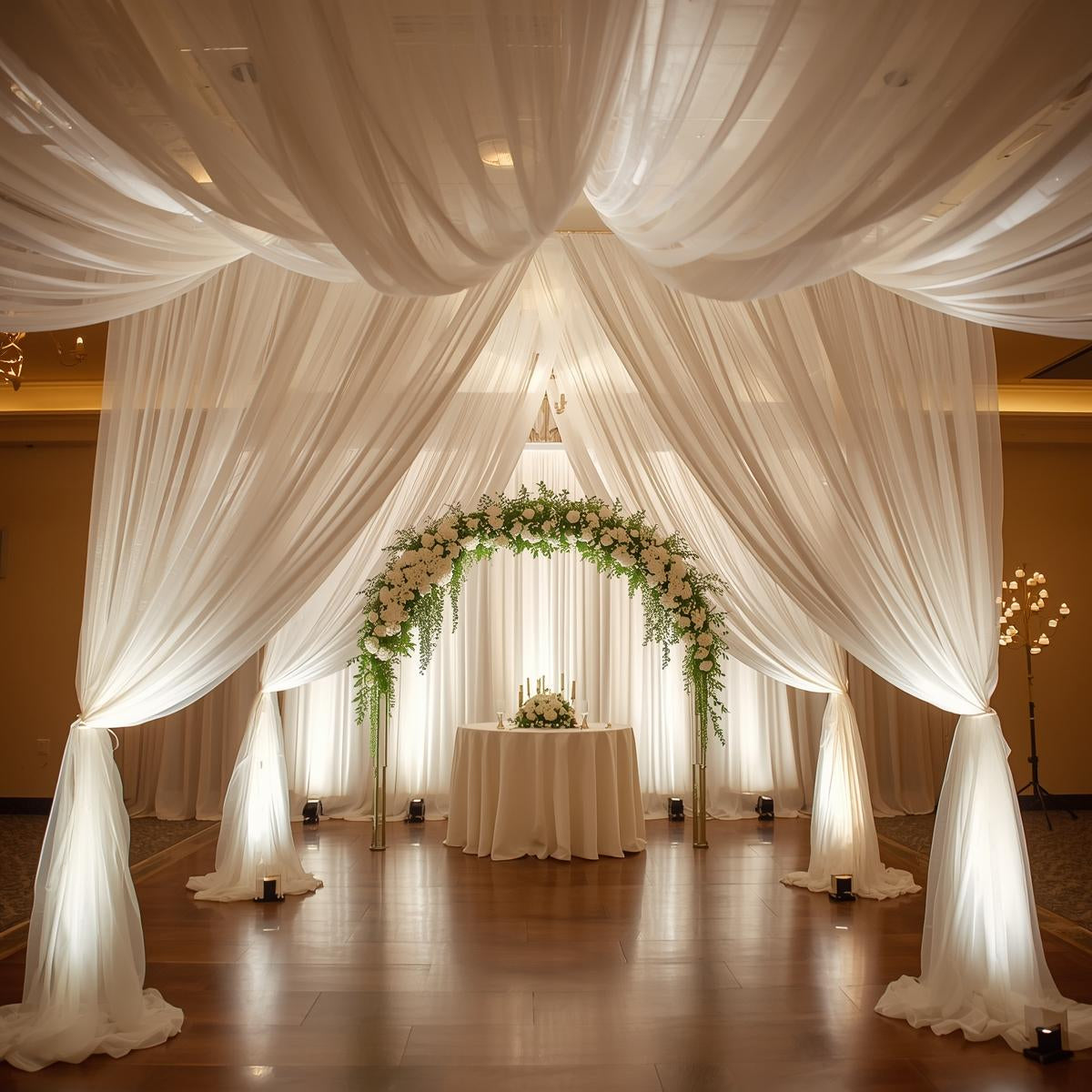 Voile Fabric – Pre-Cut Panels, Light & Airy 10 feet Wide