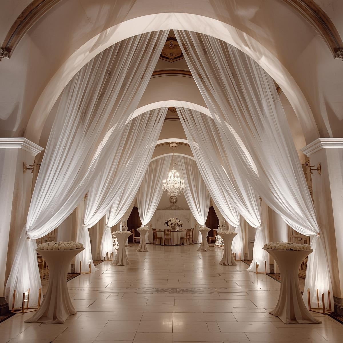 Voile Fabric – Pre-Cut Panels, Light & Airy 10 feet Wide