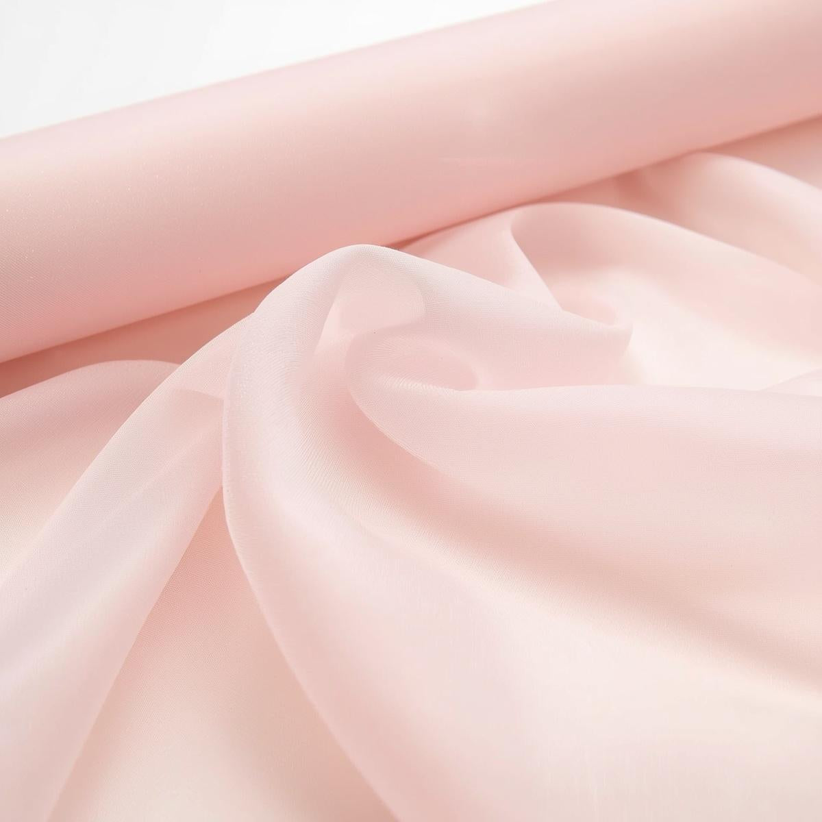 120” Voile Sheer Fabric – 120 Yard Continuous Roll for Wedding Backdrop & Draping (Extra Wide)