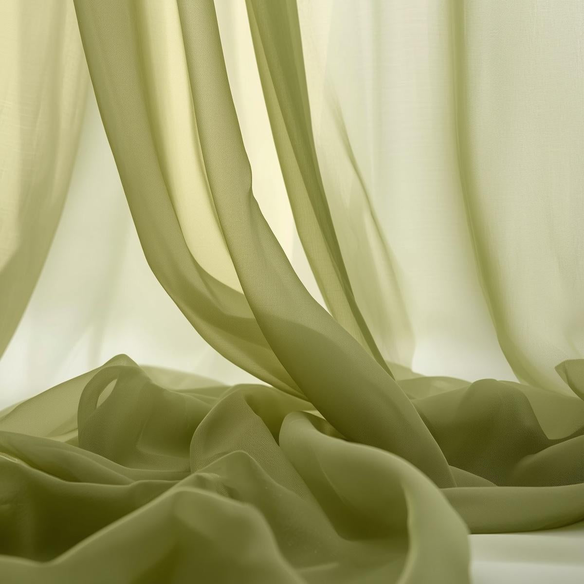 120” Voile Sheer Fabric – 120 Yard Continuous Roll for Wedding Backdrop & Draping (Extra Wide)