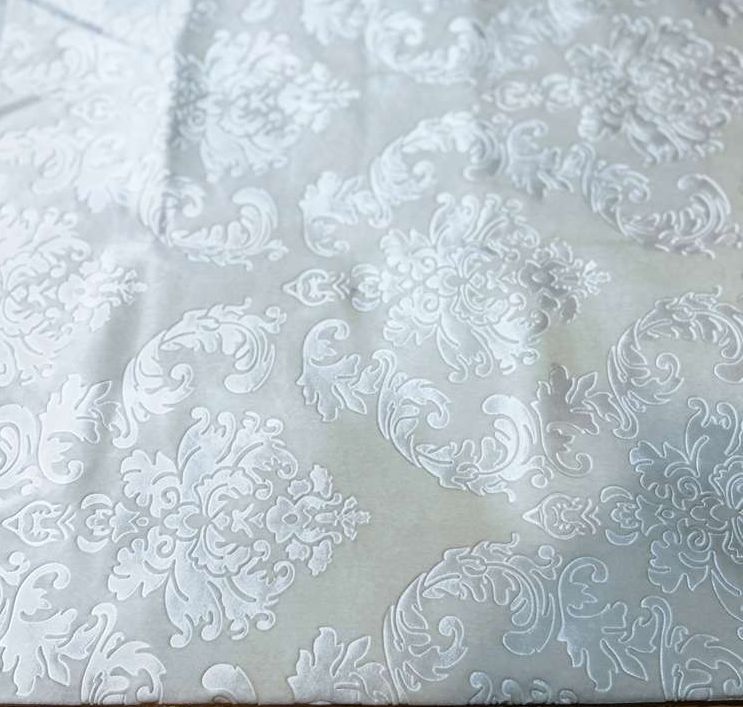 Luxury Damask Embossed Velvet – Upholstery & Drapery Fabric by the Yard