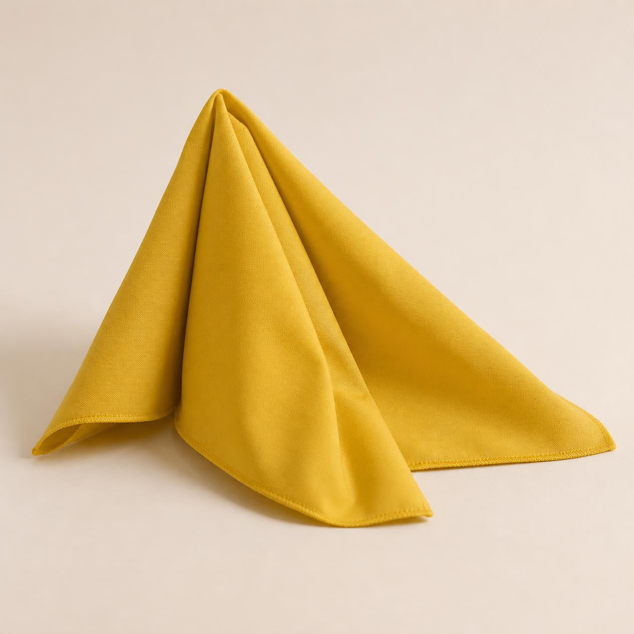 18” x 18” Polyester Poplin Napkins – 25 Pack | Made in USA