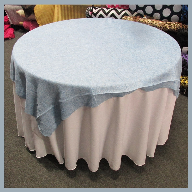 Table Overlay Poly Poplin / Polyester / Gabardine 58 X 58 Inches - New Star Fabrics