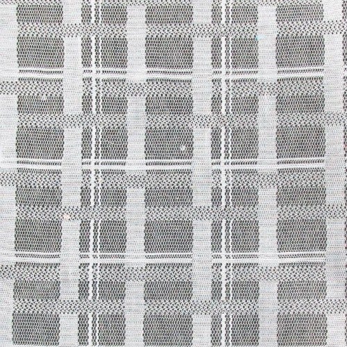 Checker lace fabric by the yard - 
