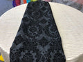 Damask Flocking Taffeta Table Runners - 14" X 108" Inches Tablecloth 4 pieces - Amazing Warehouse inc.