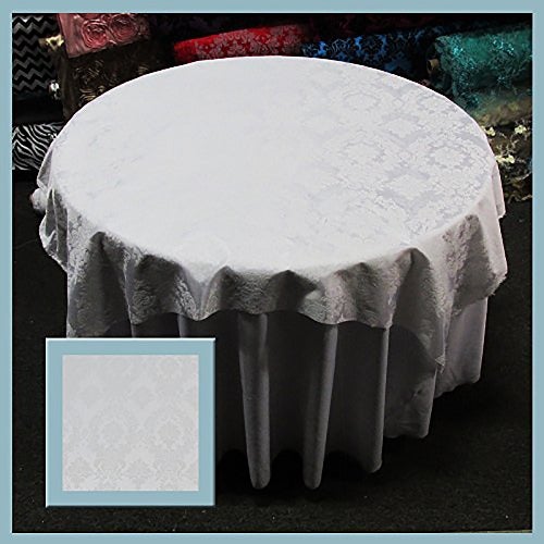Overlay 60 by 60'' Damask Flocking Taffeta - Amazing Warehouse inc.